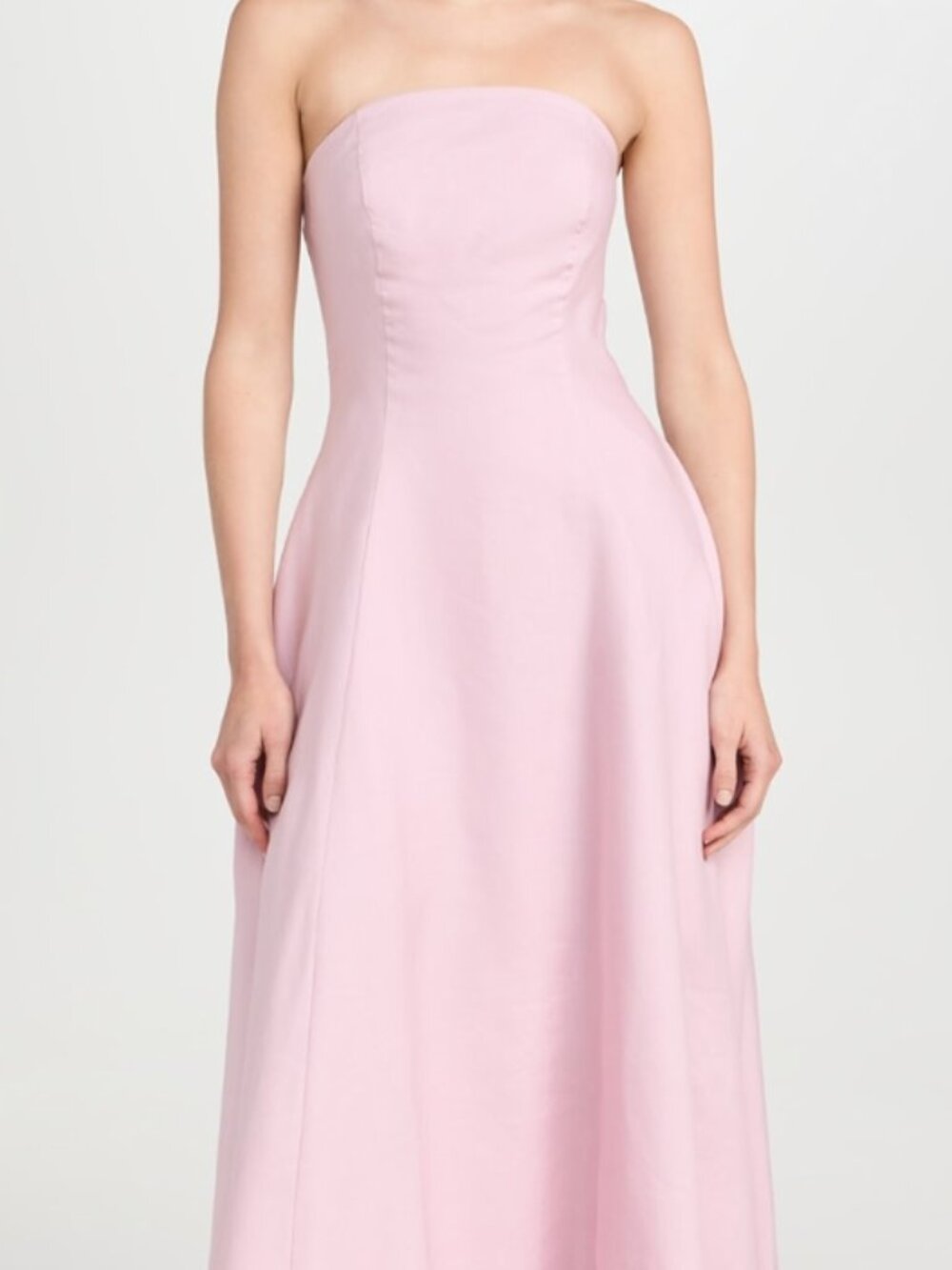 Pale Pink Favorite Daughter - THE FAVORITE LINEN DRESS - Size 10
